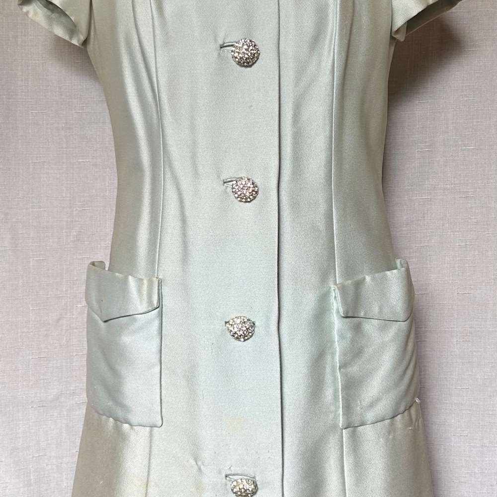 Vintage Sheath Dress with full length jacket - Picture 5 of 10